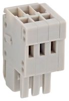 MP008947 - Pluggable Terminal Block, 2.5 mm, 3 Ways, Push In - MULTICOMP PRO