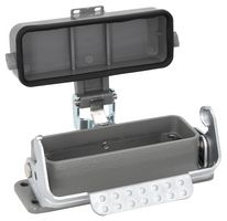 MP009397 - Heavy Duty Connector, Base, Bulkhead Mount, Aluminium Body, 1 Lever, 16A - MULTICOMP PRO