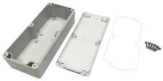 MP009871 - Plastic Enclosure, Multipurpose, Polycarbonate, 85 mm, 80 mm, 160 mm, IP68 - MULTICOMP PRO