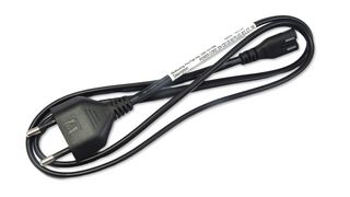 GW-151769 - Mains Power Cord, 10A/2.5A, EN CEI 23-50 Plug to IEC 320 C7, 1 m, 250 V, Black, MCP C7 IEC - MULTICOMP PRO