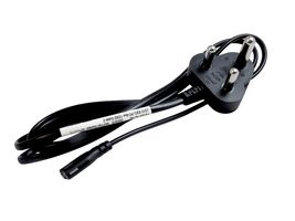 GW-151774 - Mains Power Cord, 16/2.5A, SANS 164 Plug to IEC 60320 C7, 2 m, 250 V, Black, MCP C7 IEC - MULTICOMP PRO