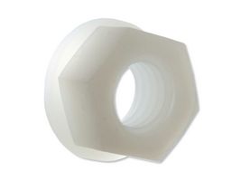MP010359 - Flange Nut and Washer, Nylon, Plain, M4 x 3.8 - MULTICOMP PRO