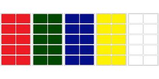 MP010406 - Label, Self Adhesive, 50 mm, 75 mm, Paper, Multicolour - MULTICOMP PRO