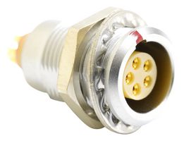 MCEGG0BC305KS - Circular Connector, Standard Circular Connector, 00 Series, Panel Mount Receptacle, 5 Contacts - MULTICOMP PRO