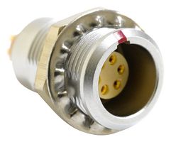 MCEGG0BC306KS - Circular Connector, Standard Circular Connector, 00 Series, Panel Mount Receptacle, 6 Contacts - MULTICOMP PRO