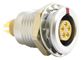 MCEGG1BC305KS - Circular Connector, Standard Circular Connector, 00 Series, Panel Mount Receptacle, 5 Contacts - MULTICOMP PRO