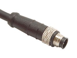 MP010880 - Sensor Cable, M8 Plug, Free End, 8 Positions, 2 m, 6.6 ft, MP M8 Sensor Cable Assemblies - MULTICOMP PRO