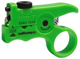 MP010967 - Fibre Optic Slitter, Slit & Ring, 72.9 mm OAL, Acrylonitrile Butadiene Styrene - MULTICOMP PRO