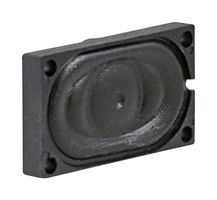 MCABS-265-RC - Speaker, Miniature, 8ohm, 1.5W, 95 dB, 0 Hz to 20 kHz, Oval, Flange Mount, 25mm L x 14mm W x 5.4mm D - MULTICOMP PRO