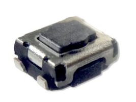 MPBFF21KQR - Tactile Switch, SPST-NO, Top Actuated Flat Pin, SMD, Black Rectangular Button, 100 gf, 20mA at 15VDC - MULTICOMP PRO
