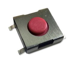 MPTSZML-61N-V - Tactile Switch, SPST-NO, Top Actuated, 2.5mm Height, SMD, Round Button, 160 gf, 50mA at 12VDC - MULTICOMP PRO