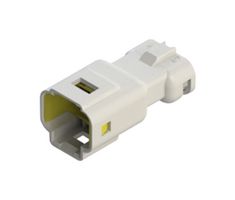 MP013579 - Connector Housing, White, MP-560 IP67, Plug, 3 Ways, 2.5 mm - MULTICOMP PRO