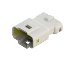 MP013584 - Connector Housing, White, MP-560 IP67, Plug, 5 Ways, 2.5 mm - MULTICOMP PRO