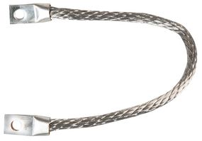 PELB1110 - Earth Strap, Lug to Lug, 15.75 ", 400 mm, Pro Elec - Earthing Strips - PRO ELEC