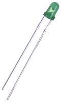 PSG91833 - LED, Green, Through Hole, 3mm, 18 mA, 3.2 V, 530 nm - PRO SIGNAL