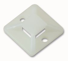 PP01522 - Cable Tie Mount, Cable Tie, Natural, Nylon (Polyamide), 19 mm, 19 mm - PRO POWER