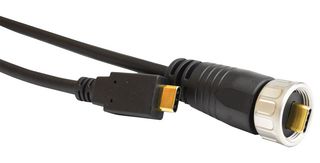MP011936 - USB Cable, C2 Cable Type C Plug to Type C Plug, 2 m, 6.6 ft, USB 3.1, Black - MULTICOMP PRO