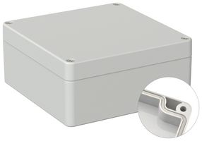 MP011542 - Plastic Enclosure, Multipurpose, Polycarbonate, 55 mm, 120 mm, 122 mm, IP66 - MULTICOMP PRO