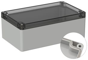 MP011548 - Plastic Enclosure, Multipurpose, Polycarbonate, 75 mm, 120 mm, 200 mm, IP66 - MULTICOMP PRO
