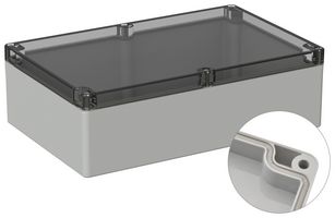 MP011571 - Plastic Enclosure, Multipurpose, Polycarbonate, 85 mm, 230 mm, 300 mm, IP66 - MULTICOMP PRO