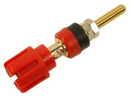 MP-CL159726A - Binding Post, MP TP Gold, 30 A, Gold Plated Contacts, Panel Mount, Red - MULTICOMP PRO