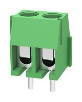 MP011984 - Wire-To-Board Terminal Block, 3.5 mm, 2 Ways, 24 AWG, 18 AWG, 1 mm², Screw - MULTICOMP PRO