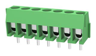 MP011989 - Wire-To-Board Terminal Block, 3.5 mm, 7 Ways, 24 AWG, 18 AWG, 1 mm², Screw - MULTICOMP PRO