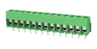 MP011995 - Wire-To-Board Terminal Block, 3.5 mm, 13 Ways, 24 AWG, 18 AWG, 1 mm², Screw - MULTICOMP PRO