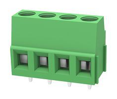 MP012012 - Wire-To-Board Terminal Block, 5.08 mm, 4 Ways, 30 AWG, 12 AWG, 2.5 mm², Screw - MULTICOMP PRO