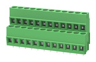 MP012031 - Wire-To-Board Terminal Block, 5.08 mm, 24 Ways, 28 AWG, 12 AWG, 2.5 mm², Screw - MULTICOMP PRO
