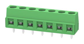MP012064 - Wire-To-Board Terminal Block, 5.08 mm, 7 Ways, 26 AWG, 14 AWG, 1.5 mm², Screw - MULTICOMP PRO