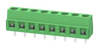 MP012065 - Wire-To-Board Terminal Block, 5.08 mm, 8 Ways, 26 AWG, 14 AWG, 1.5 mm², Screw - MULTICOMP PRO