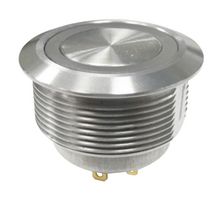 MPM22-A02FN-0-JR-0V - Pushbutton Switch, MP Pushbutton Switches Round-Flat, 22.2 mm, SPST-NO-DM, Off-(On), Round Flat - MULTICOMP PRO