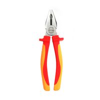 MP-VDE-COMBI8 - Pliers, Insulated Combination, 203.2 mm Length, CRV, Thermoplastic Rubber Handle, 1000V, VDE - MULTICOMP PRO