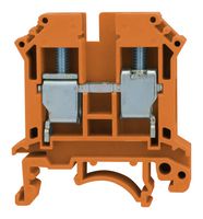 MP012084 - DIN Rail Mount Terminal Block, 2 Ways, 24 AWG, 6 AWG, 10 mm², Screw, 76 A - MULTICOMP PRO