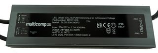 MP011877 - LED Driver, LED Lighting, 300 W, 12 V, 25 A, Constant Voltage, 100 VAC - MULTICOMP PRO