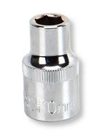 MP12-CRV10 - Socket, Hex, 10mm, 1/2" Drive Size, Chrome Vanadium, DIN3120 - MULTICOMP PRO