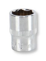 MP14-CRV13 - Socket, Hex, 13mm, 1/4" Drive Size, Chrome Vanadium, DIN3120 - MULTICOMP PRO