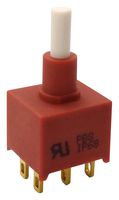 MP-PB8-BA00B1GE-2D - Pushbutton Switch, DPDT, On-(Off), Round Plunger - MULTICOMP PRO