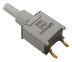MP-PB9-BBA2RE-7 - Pushbutton Switch, SPST-NO-DM, Off-(On), Round Plunger - MULTICOMP PRO