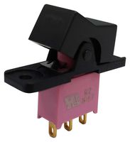 MP-R2-2B-A-5-11 - Rocker Switch, Miniature, IP67, On-On, SPDT, Non Illuminated, Panel Mount, Black - MULTICOMP PRO