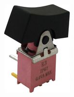 MP-R3-2B-C-SB5-G-14 - Rocker Switch, Subminiature, IP67, On-On, SPDT, Non Illuminated, Through Hole, Black - MULTICOMP PRO