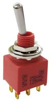 MP-T2-4B-A-T1-S-03 - Toggle Switch, Miniature, IP67, On-On, DPDT, Non Illuminated, Panel Mount, 5 A - MULTICOMP PRO