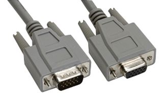 CS-DSDHD15MF0-010 Comp Cable, D-Sub HD15 Plug-Socket, 3.05m AMPHENOL CABLES ON DEMAND