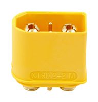 MP011806 - Rectangular Power Connector, 4 Contacts, XT90PB, PCB Mount, Through Hole Straight, Plug - MULTICOMP PRO