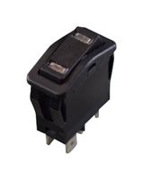MP-230F2N-NBBB - Rocker Switch, IP67, On-Off-On, DPDT, Non Illuminated, Panel Mount, Black, MP Rocker Switches DPDT - MULTICOMP PRO