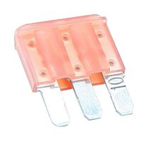MP012589 - Fuse, Automotive, Red, 10 A, 32 V, 14.3mm x 4.2mm x 10.6mm, MP Auto Blade Micro 3 Series - MULTICOMP PRO