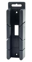 MP012527 - Mini Mitre Box, Zona Razor & Junior Hacksaws, 38mm L x 35mm W x 200mm H, Nylon - MULTICOMP PRO