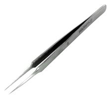 MP012547 - Tweezer, Fine, Straight, Pointed, 120 mm Overall Length, Stainless Steel - MULTICOMP PRO