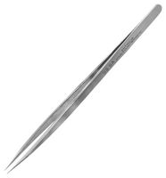 MP012550 - Tweezer, Fine, Straight, Pointed, 140 mm Overall Length, Stainless Steel - MULTICOMP PRO